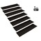 Stepbasic Non-Slip Rubber Backing Resistant Carpet Stair Gripper Set Of 7
